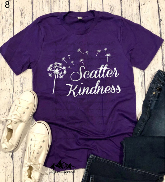 Scatter Kindness - Build Your Own T-Shirt